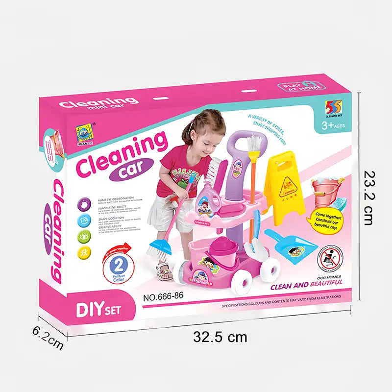 Sparkling Clean Playtime Cleaning Set - CutePopToy