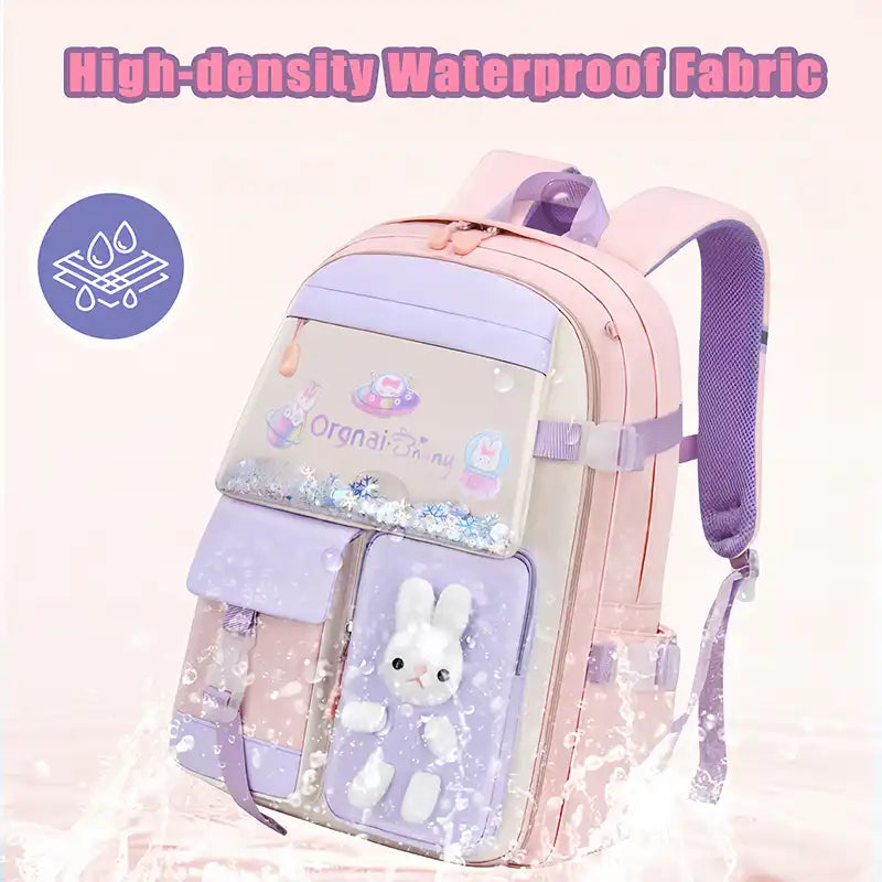 Sweet Rabbit Campus Backpack for Girls 1-6 Years Old