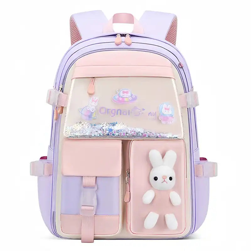 Sweet Rabbit Campus Backpack for Girls 1-6 Years Old