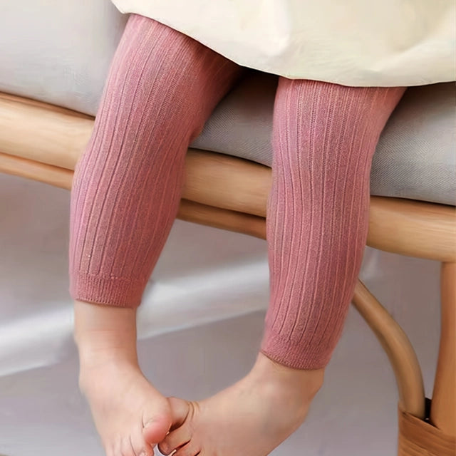 Toddler Baby Girls Soft Knit Leggings - CutePopToy