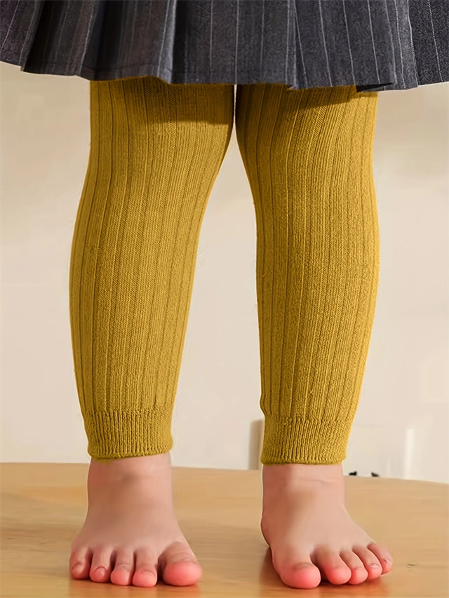Toddler Baby Girls Soft Knit Leggings - CutePopToy