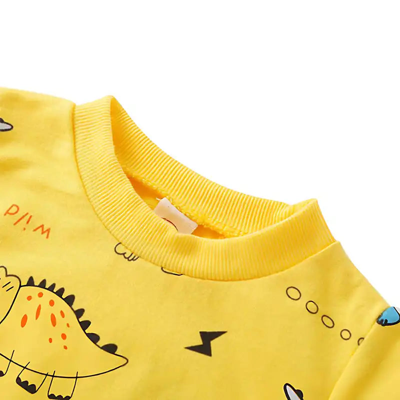 Toddler Dinosaur Tops and Pants Set - CutePopToy
