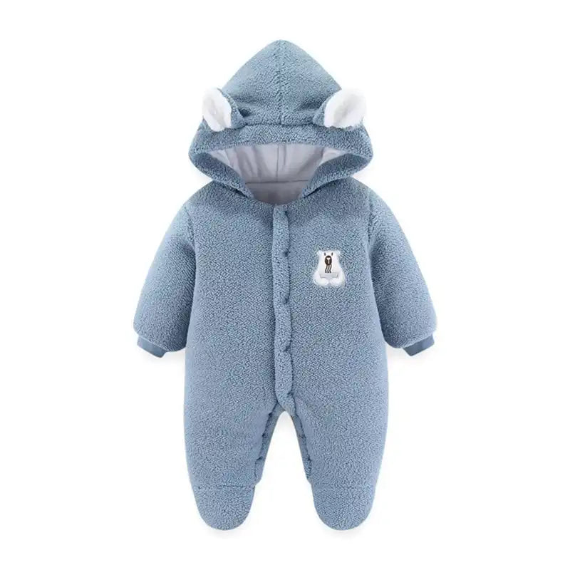 Ultra Warm Winter Baby Plush Onesie - CutePopToy