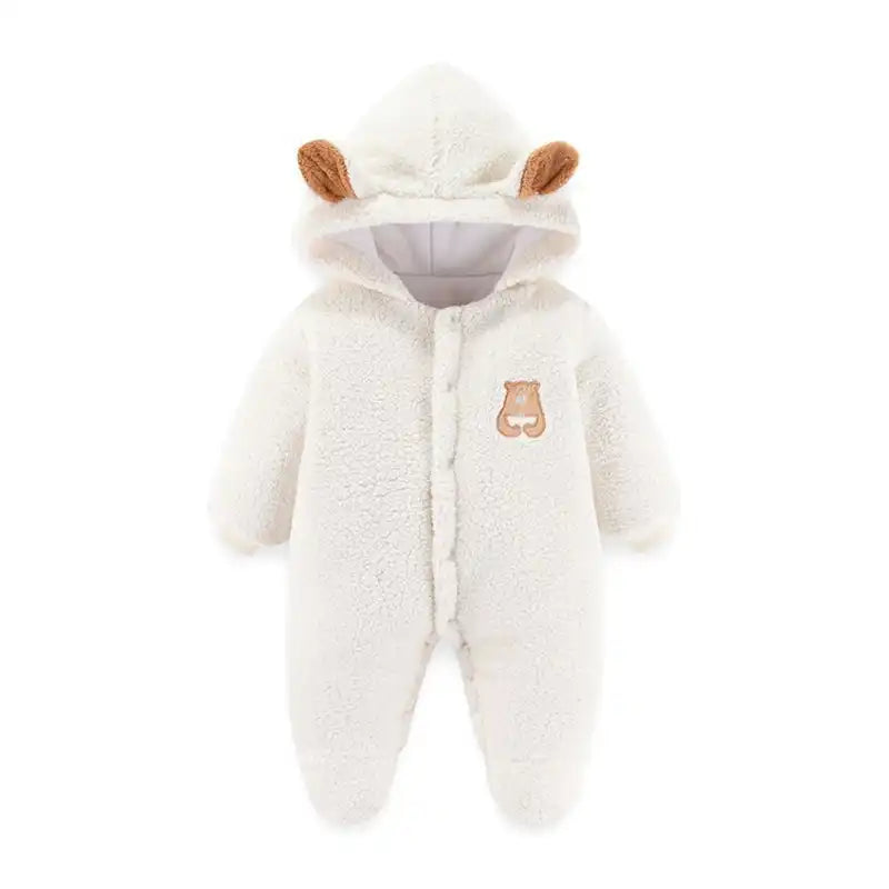 Ultra Warm Winter Baby Plush Onesie - CutePopToy