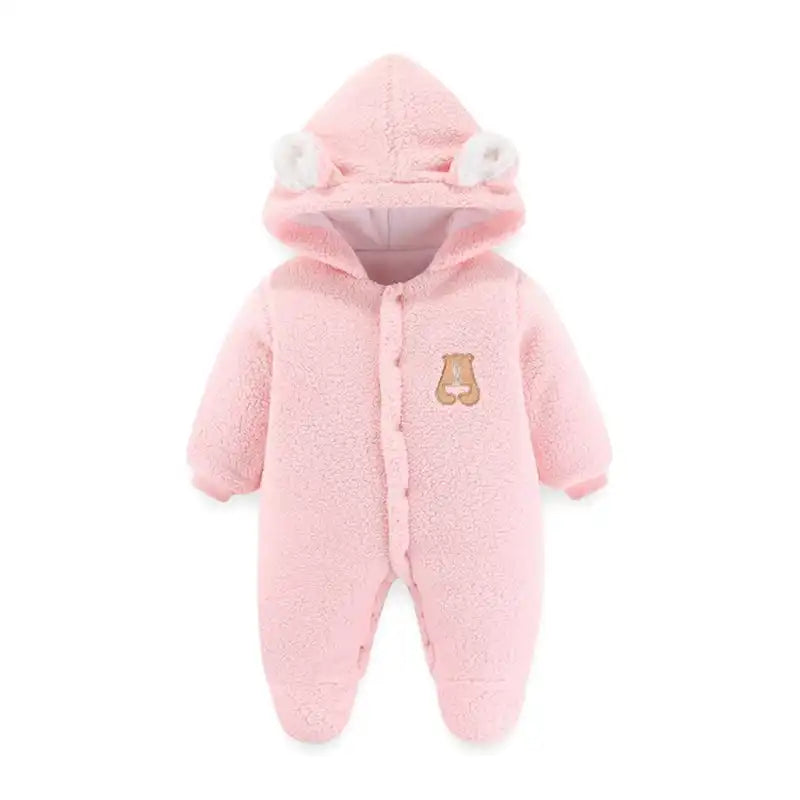 Ultra Warm Winter Baby Plush Onesie - CutePopToy