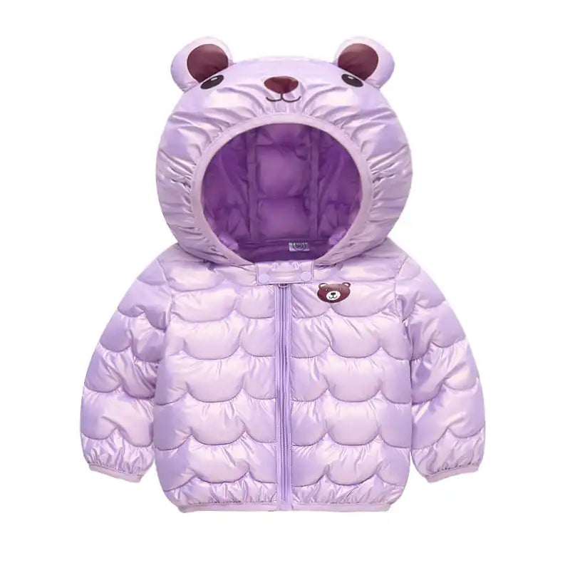 ❄️🐻❄️Winter Teddy Bear Kids Hooded Jacket Set❄️🐻❄️ - CutePopToy