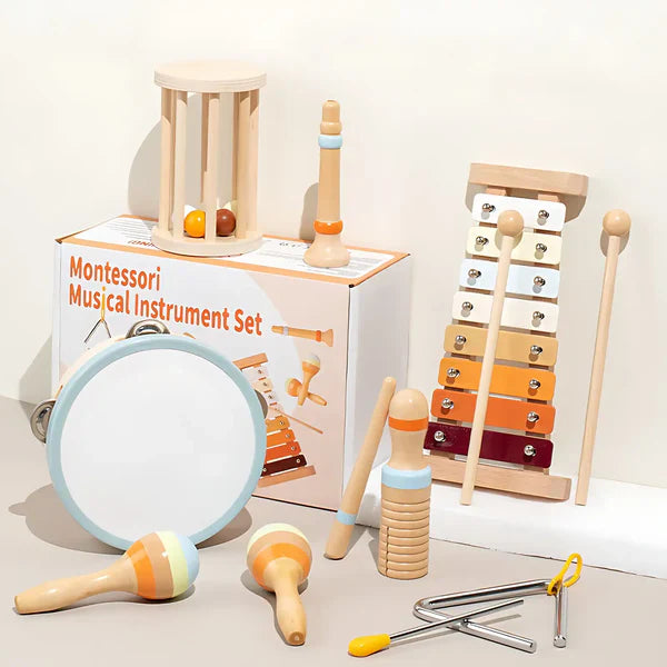 7-in-1 Montessori Musical Instruments Set – Unlock Your Child’s Musical Talent!