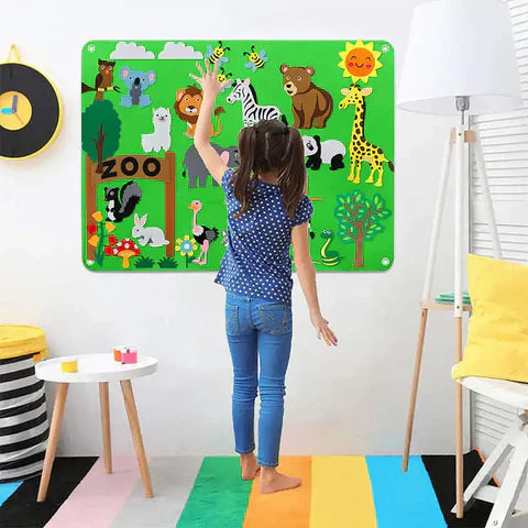 Ignite Creativity with FeltMagic: The Ultimate Felt Board for Learning Play