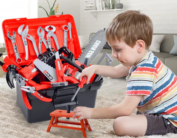 Empower Your Child’s Creativity with the Ultimate 55-Piece Repair Toolbox