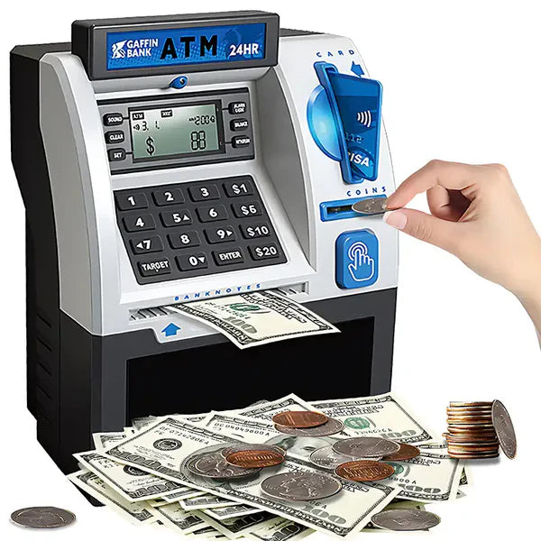 Secure Their Future with the Kids’ ATM Savings Bank
