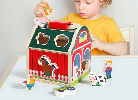 How the Montessori Farm Playset Promotes Social Skills Development