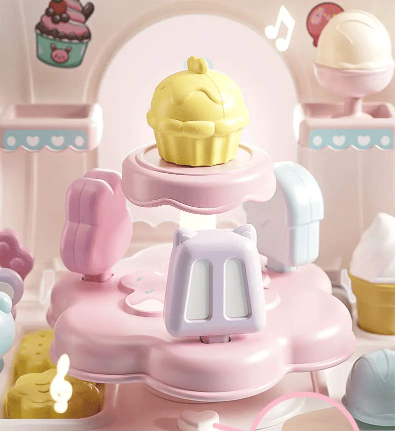 Scoop Up the Fun with the Montessori Ice Cream Truck Playset!
