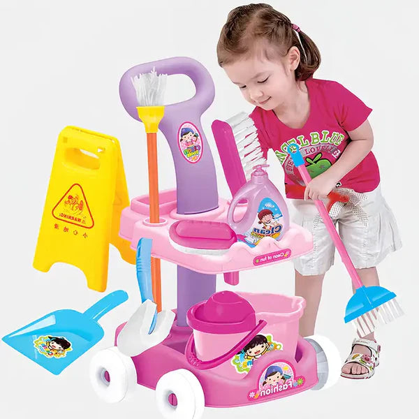 Play, Learn, and Clean: The Ultimate Sparkling Clean Playtime Set!