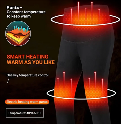 28 Heating Zones Heated Thermal Suit Intelligent Temperature Control 28 Areas Heating Underwears Set