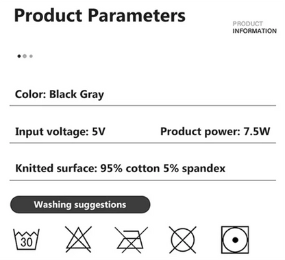 28 Heating Zones Heated Thermal Suit Intelligent Temperature Control 28 Areas Heating Underwears Set