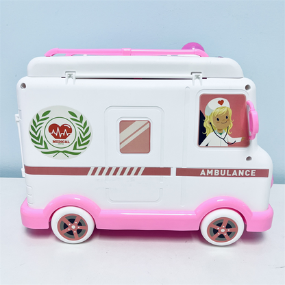 Ambulance Play Doctor Toy with Stethoscope(52pcs) Toys for Girls