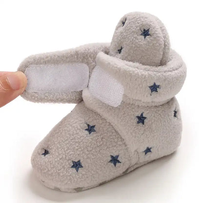 Comfort Fleece Winter Baby High Boots Non-slip for New Walkers - CutePopToy