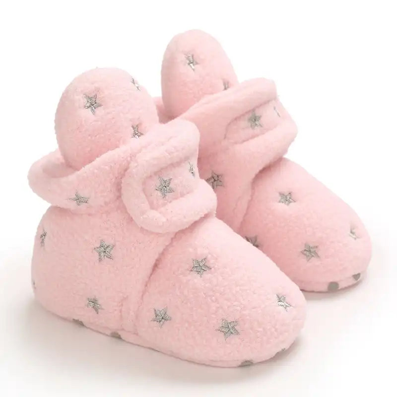 Comfort Fleece Winter Baby High Boots Non-slip for New Walkers - CutePopToy