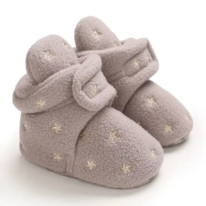 Comfort Fleece Winter Baby High Boots Non-slip for New Walkers - CutePopToy