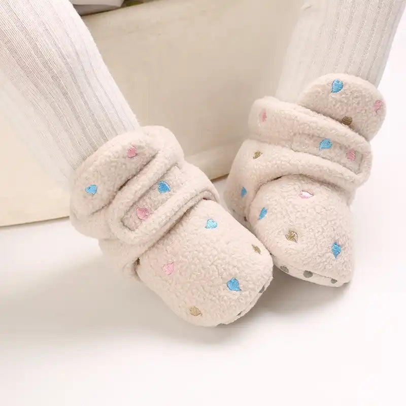 Comfort Fleece Winter Baby High Boots Non-slip for New Walkers - CutePopToy