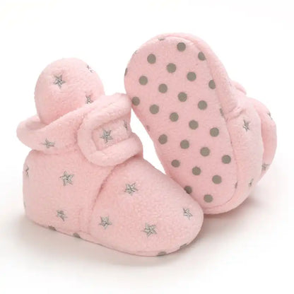 Comfort Fleece Winter Baby High Boots Non-slip for New Walkers - CutePopToy