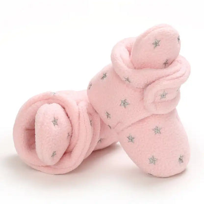 Comfort Fleece Winter Baby High Boots Non-slip for New Walkers - CutePopToy