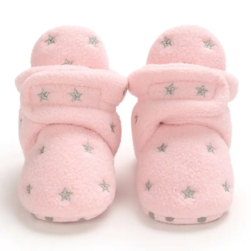 Comfort Fleece Winter Baby High Boots Non-slip for New Walkers - CutePopToy