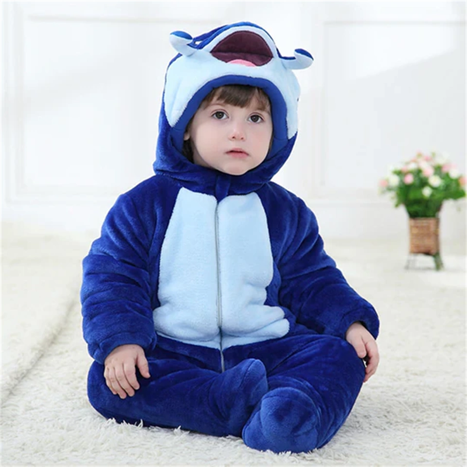 Cozy Winter Cute Baby Onesie Jumpsuit