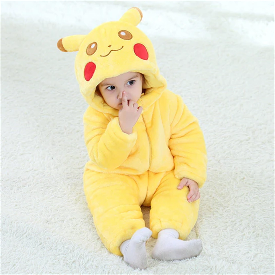 Cozy Winter Cute Baby Onesie Jumpsuit