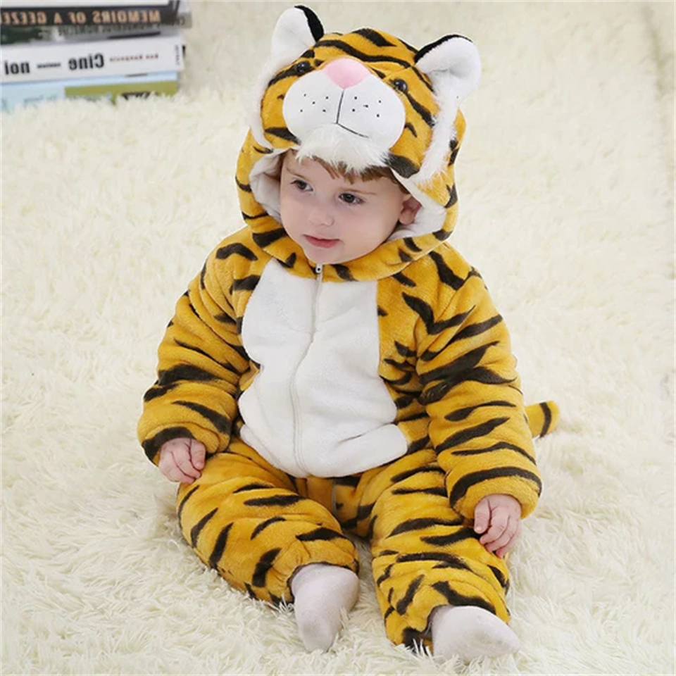 Cozy Winter Cute Baby Onesie Jumpsuit