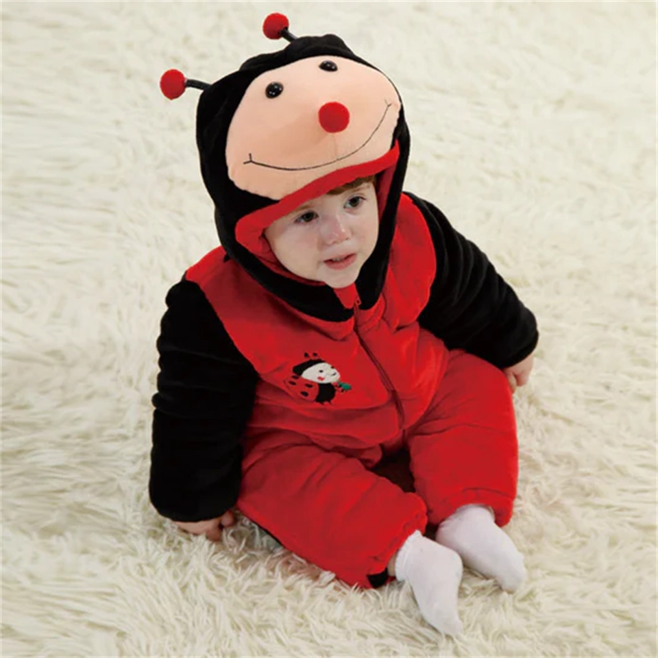 Cozy Winter Cute Baby Onesie Jumpsuit