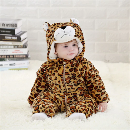 Cozy Winter Cute Baby Onesie Jumpsuit