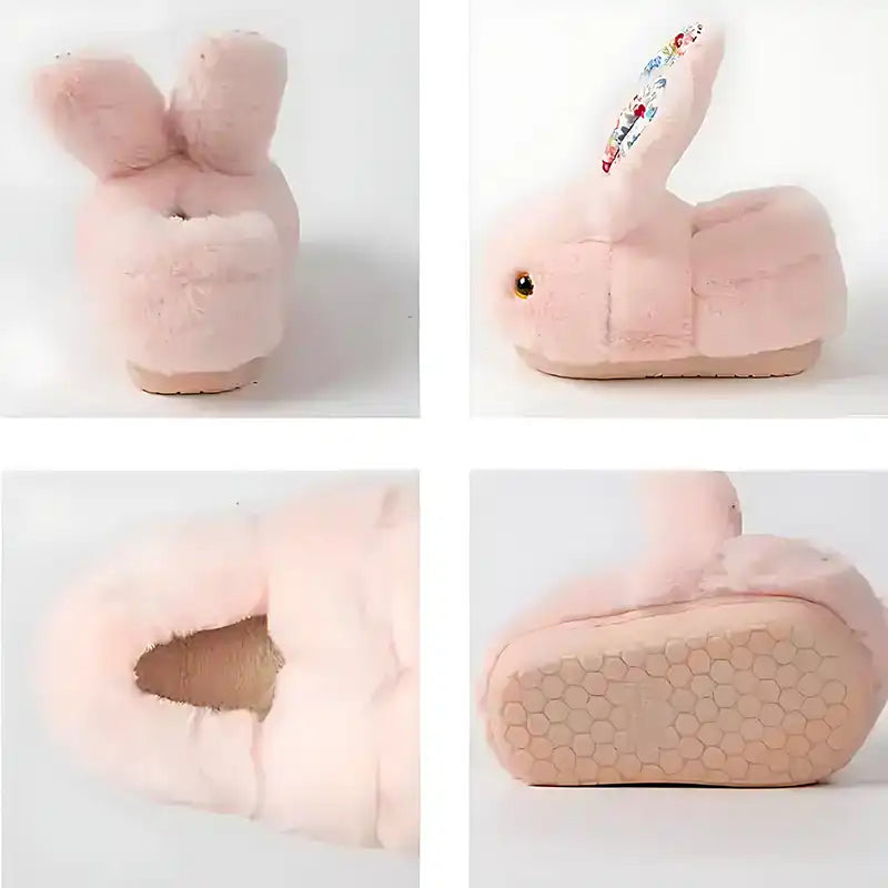 Cute Toddler Bunny Slippers for Comfort and Safety - CutePopToy