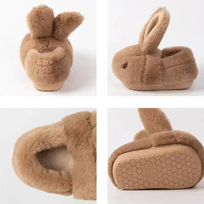 Cute Toddler Bunny Slippers for Comfort and Safety - CutePopToy