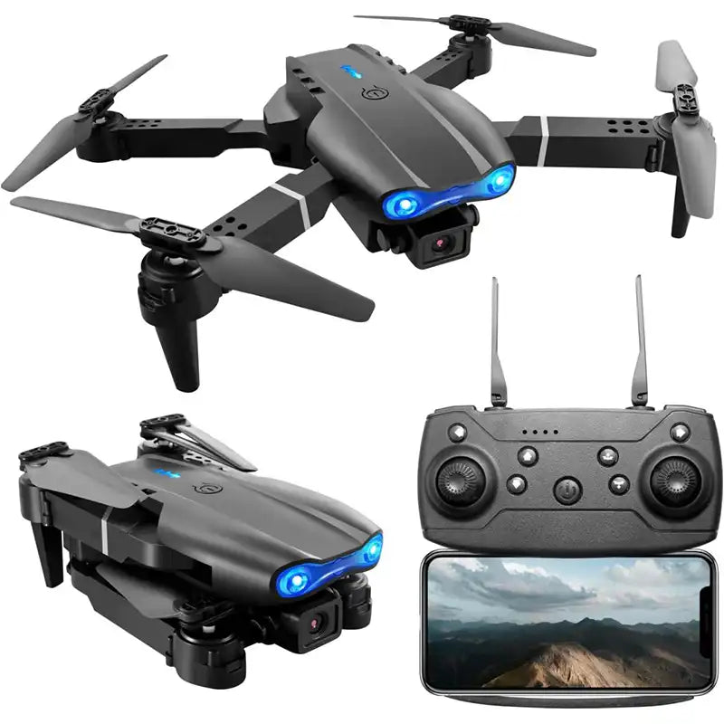 E99 with HD Dual Camera FPV WiFi, Foldable RC Quadcopter Drone - CutePopToy