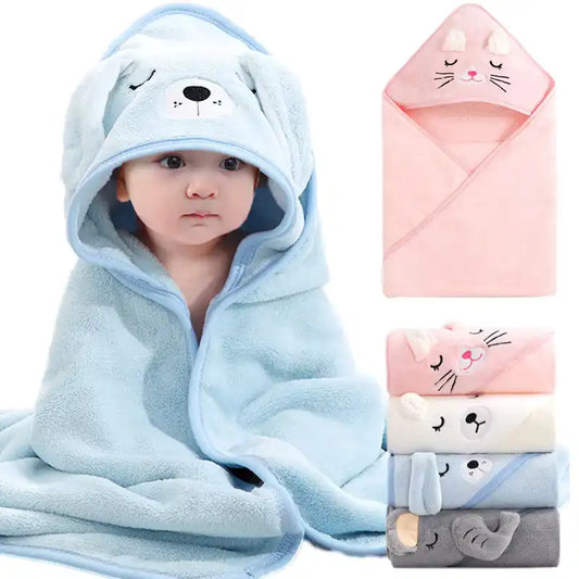 Elephant Hooded Bathrobe for Kids