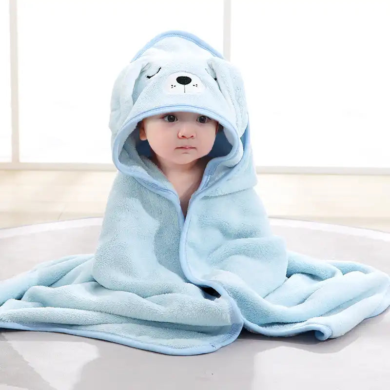 Elephant Hooded Bathrobe for Kids