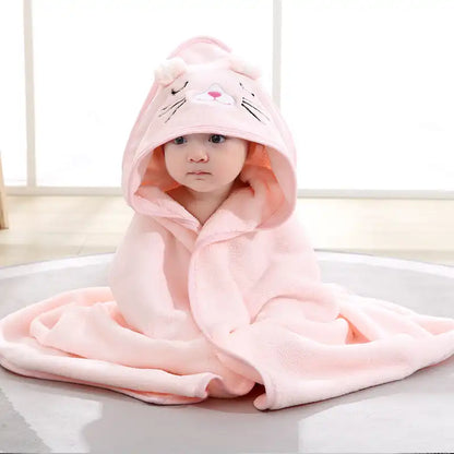 Elephant Hooded Bathrobe for Kids