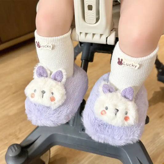 Fluffy Rabbit Baby Socks/Shoes - CutePopToy