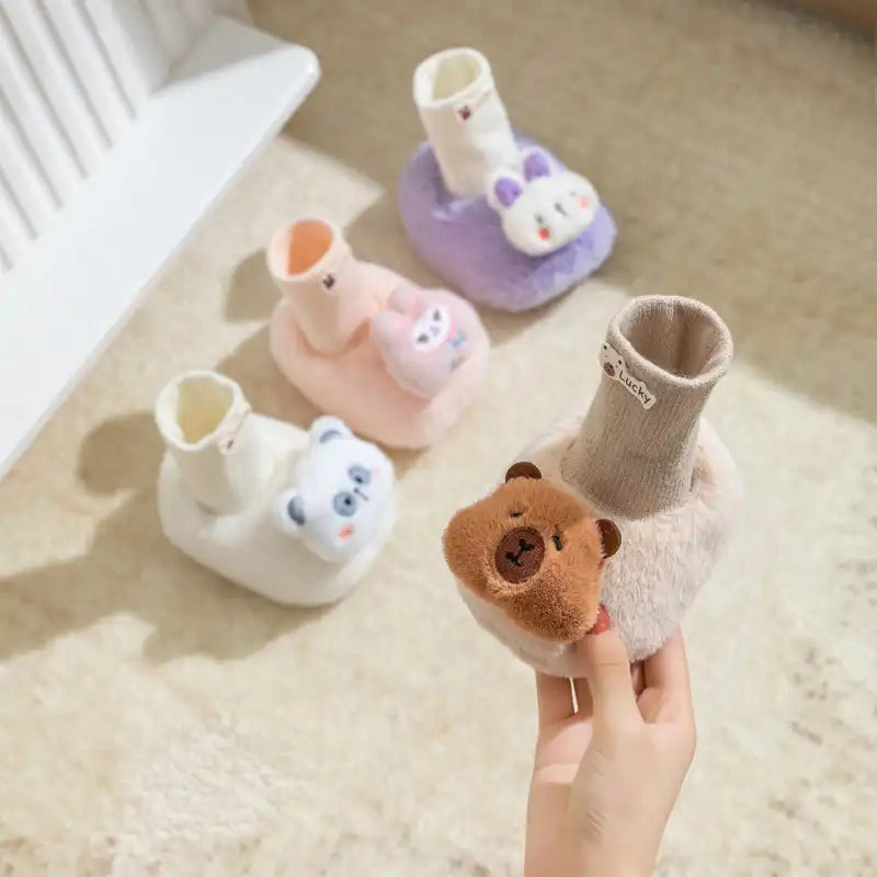 Fluffy Rabbit Baby Socks/Shoes - CutePopToy