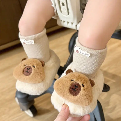 Fluffy Rabbit Baby Socks/Shoes - CutePopToy