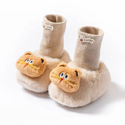 Fluffy Rabbit Baby Socks/Shoes - CutePopToy