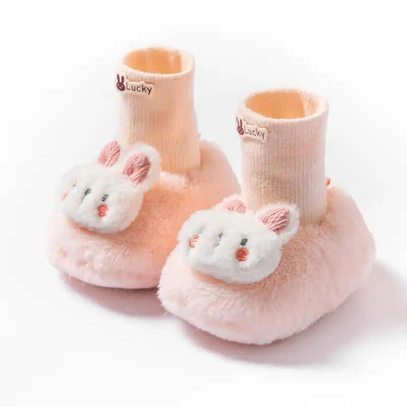 Fluffy Rabbit Baby Socks/Shoes - CutePopToy