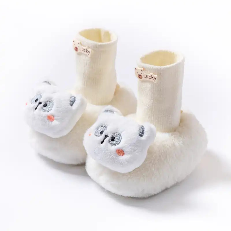 Fluffy Rabbit Baby Socks/Shoes - CutePopToy