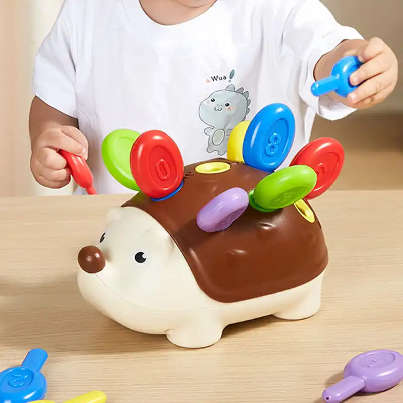 Fun Hedgehog Montessori Toy for 18 Months+ - CutePopToy