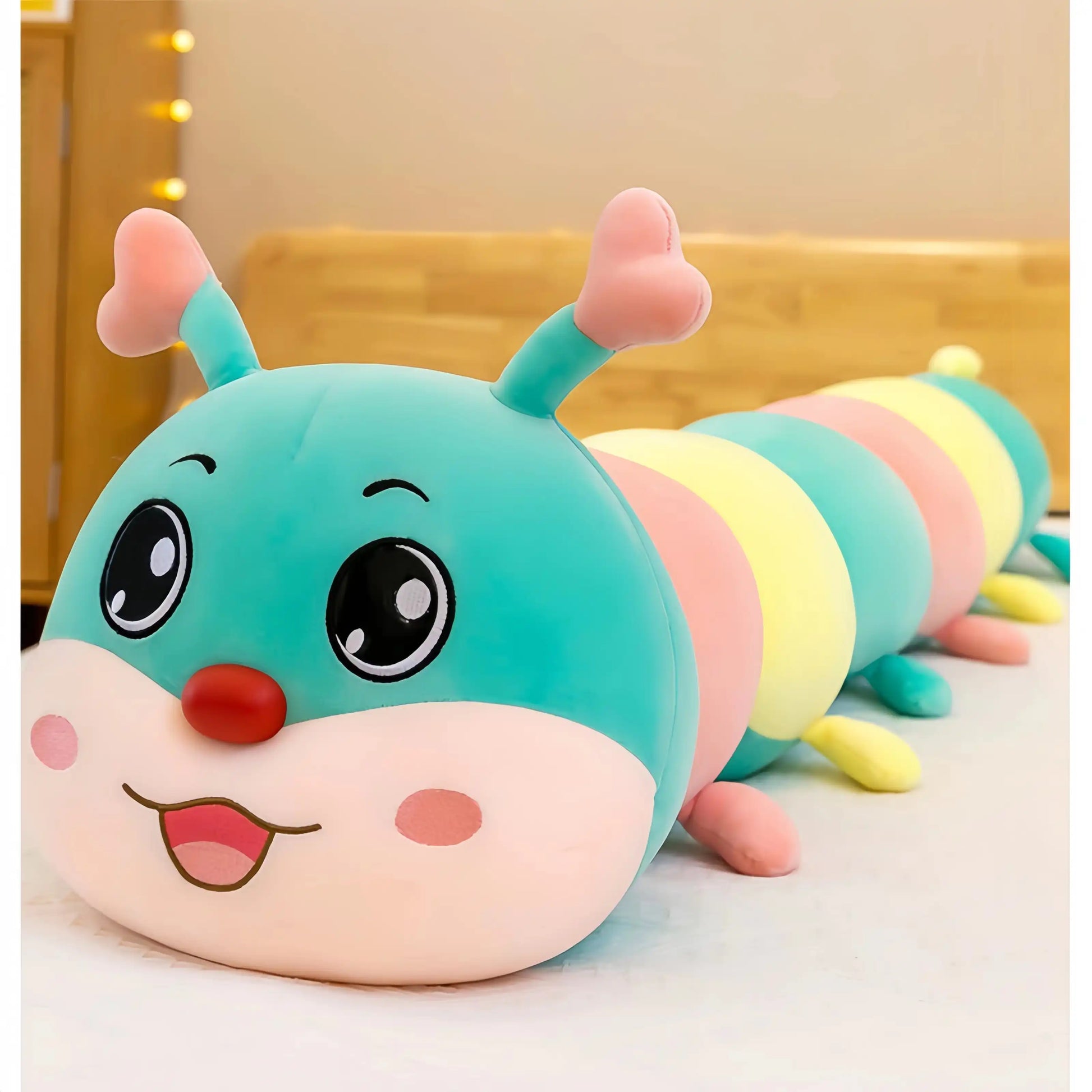 Fuzzy Caterpillar Dreamy Pillow Baby Toys - CutePopToy