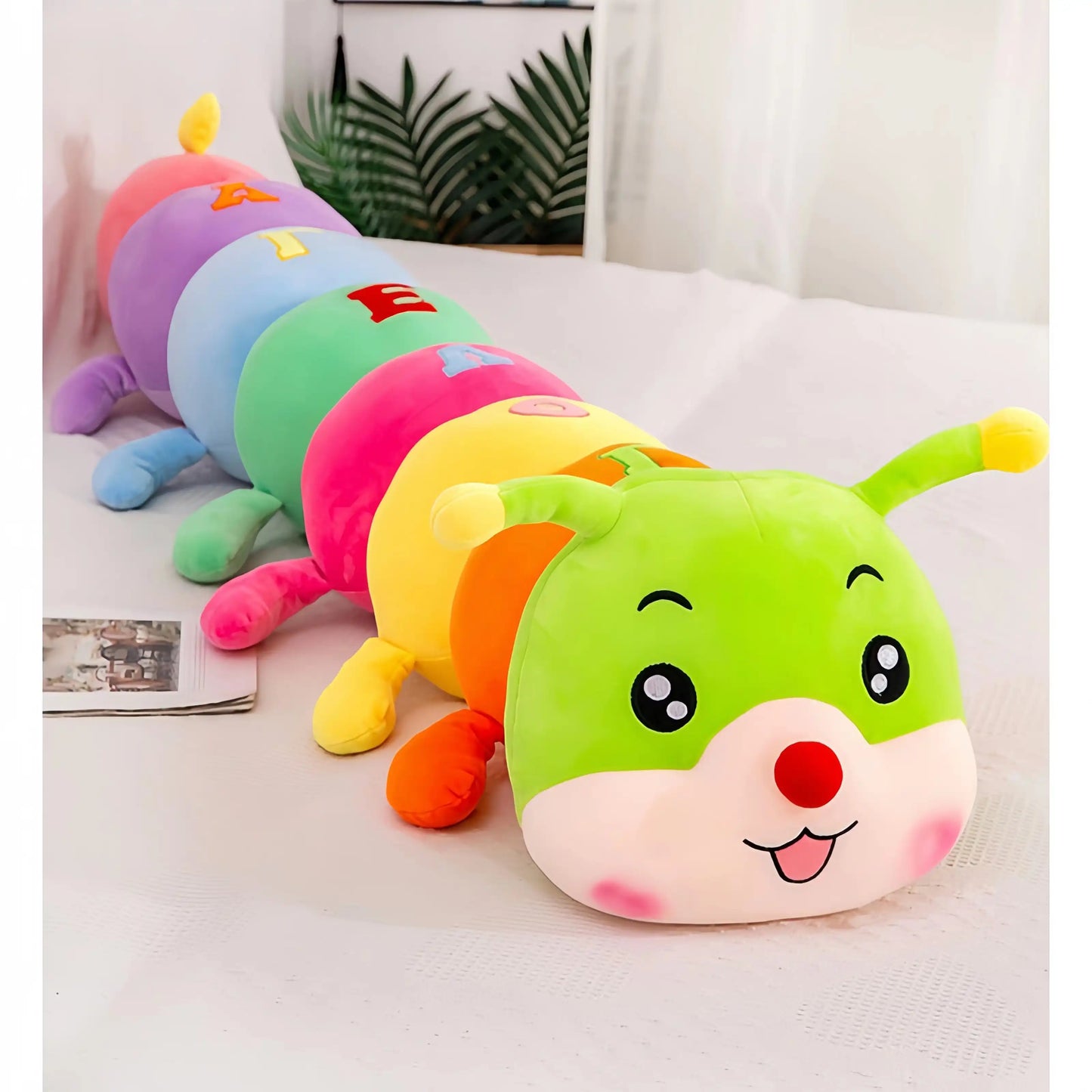 Fuzzy Caterpillar Dreamy Pillow Baby Toys - CutePopToy