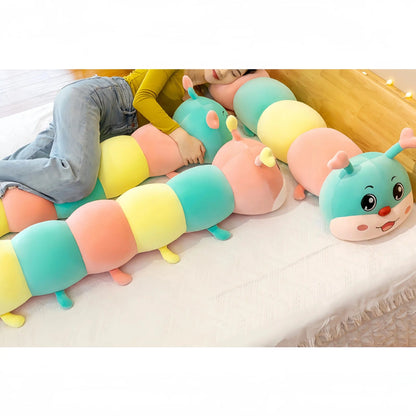 Fuzzy Caterpillar Dreamy Pillow Baby Toys - CutePopToy