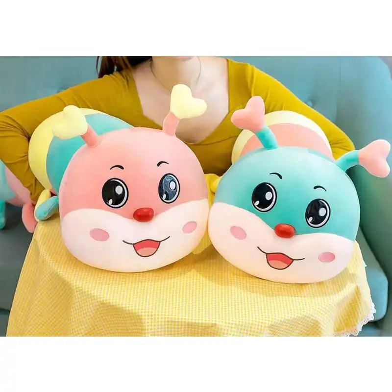 Fuzzy Caterpillar Dreamy Pillow Baby Toys - CutePopToy