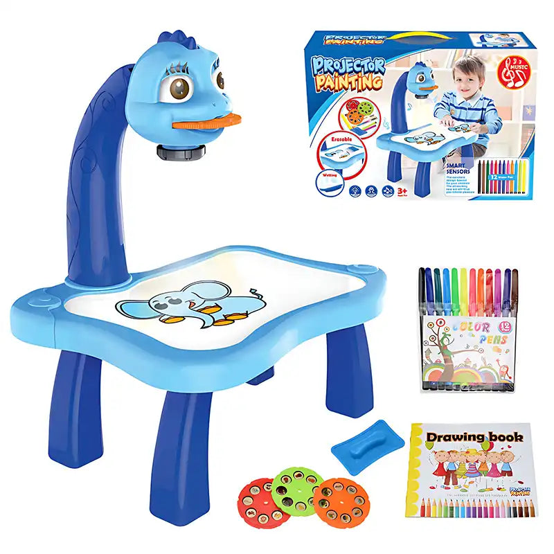 Kids Art Projection Table | Fun Painting Desk - CutePopToy